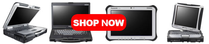 All used and refurbished Panasonic Toughbooks and Panasonic Toughpads are on sale! 
